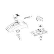 S450h - deverrouillage exterieur (systeme complet avec cle) pour s450h cbac - FAAC 63001985 