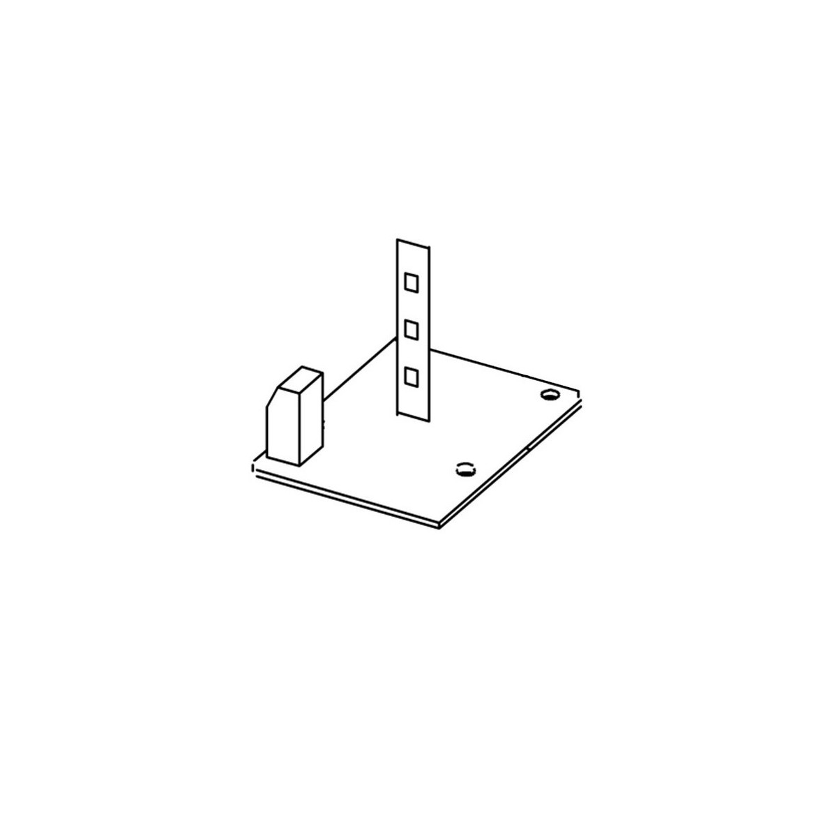 Carte electronique clignotant led 230v. piece detachee. (ancienne generation) - FAAC 63002745 