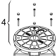 J275 ha - tete de borne - FAAC 63003394 