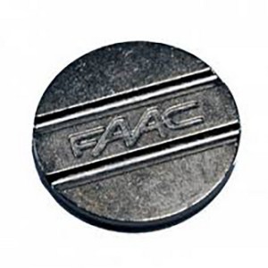 Jeton 28mm avec logo faac vendu par poche de 100 pieces - FAAC 713305 