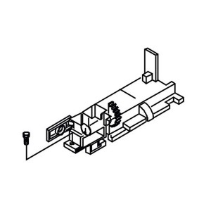 760 - protection serrure pour operateurs hydrauliques 760 pour portails battants - FAAC 7201295 