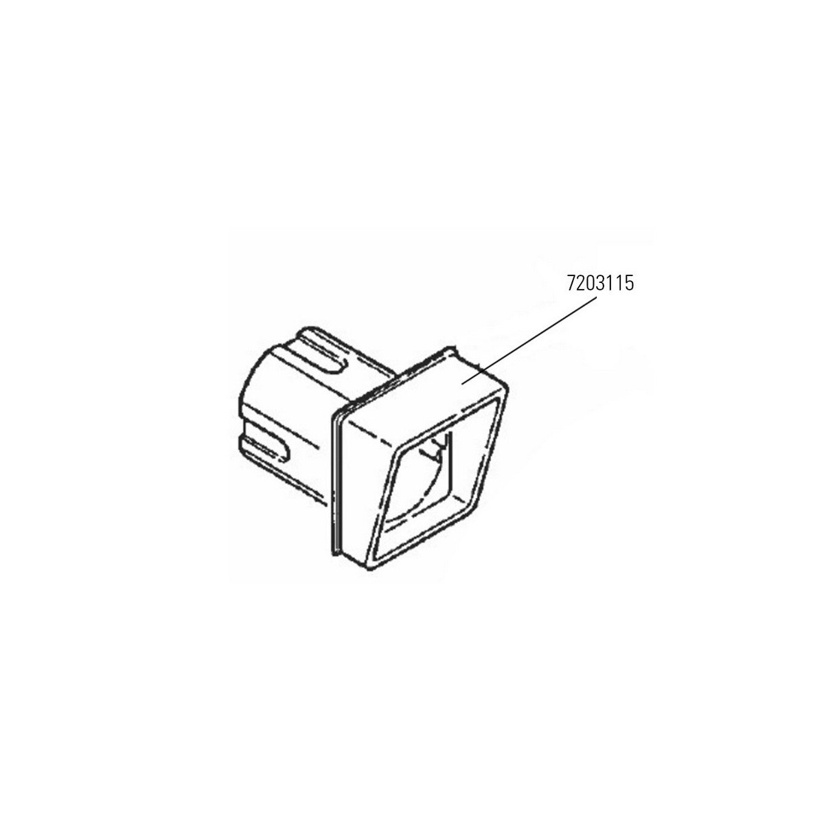 Boitier fotoswitch - FAAC 7203115 