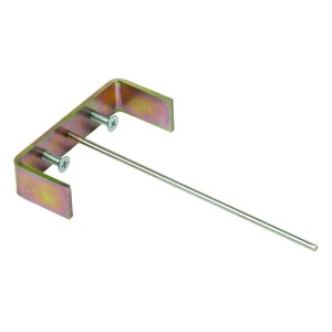 Bride de fixation pour une fixation sur pilier métallique - FAAC 722406 