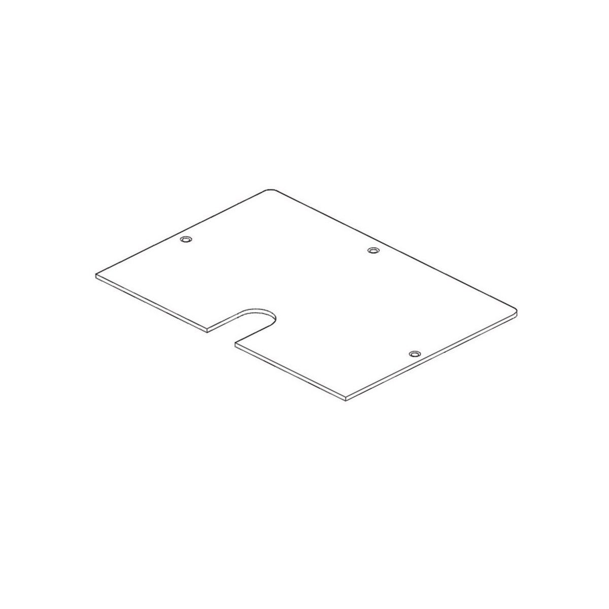 770n - couvercle pour caisson inox 490110. - FAAC 727157 