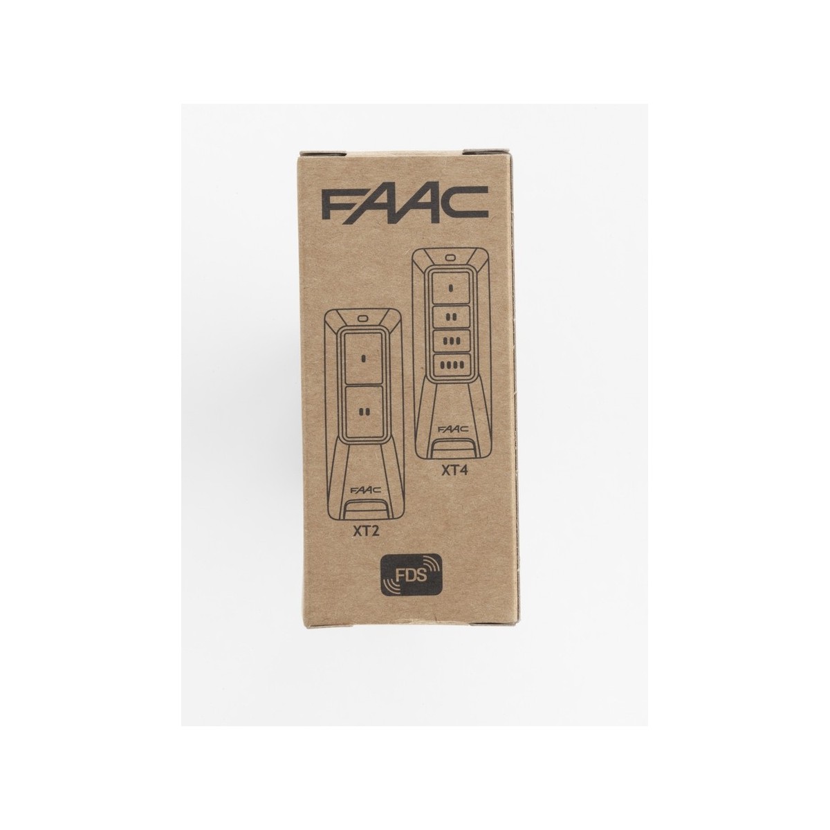 Emetteur xt4 fds 433-868 noir. maintient la compatibilité slh. - FAAC 787018 