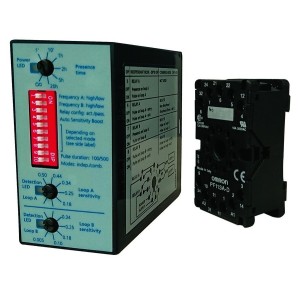 Amplificateur de boucle bicanal. gestion de 2 boucles enterrees. - FAAC MATRIXD 