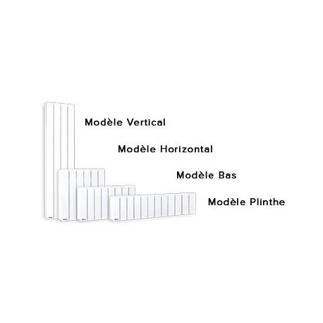 Radiateur Fonte NOIROT - BELLAGIO Smart ECOControl 2000W Horizontal Gris Anthracite N1687SEHS