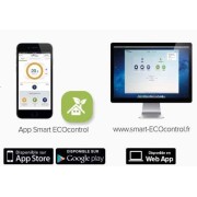 Radiateur Fonte NOIROT - BELLAGIO Smart ECOControl 2000W Horizontal Gris Anthracite N1687SEHS