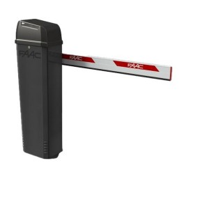 B614 barriere 24v (230v) ral gris 7021. vendu sans la lisse - FAAC 1046142 