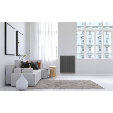 Radiateur Fonte NOIROT - BELLAGIO Smart ECOControl 2000W Horizontal Gris Anthracite N1687SEHS