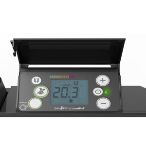 Radiateur Fonte NOIROT - BELLAGIO Smart ECOControl 2000W Horizontal Gris Anthracite N1687SEHS