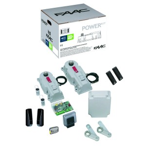Power kit 230v integral (version 2023) (sans caisson de fondation) - FAAC 106756 