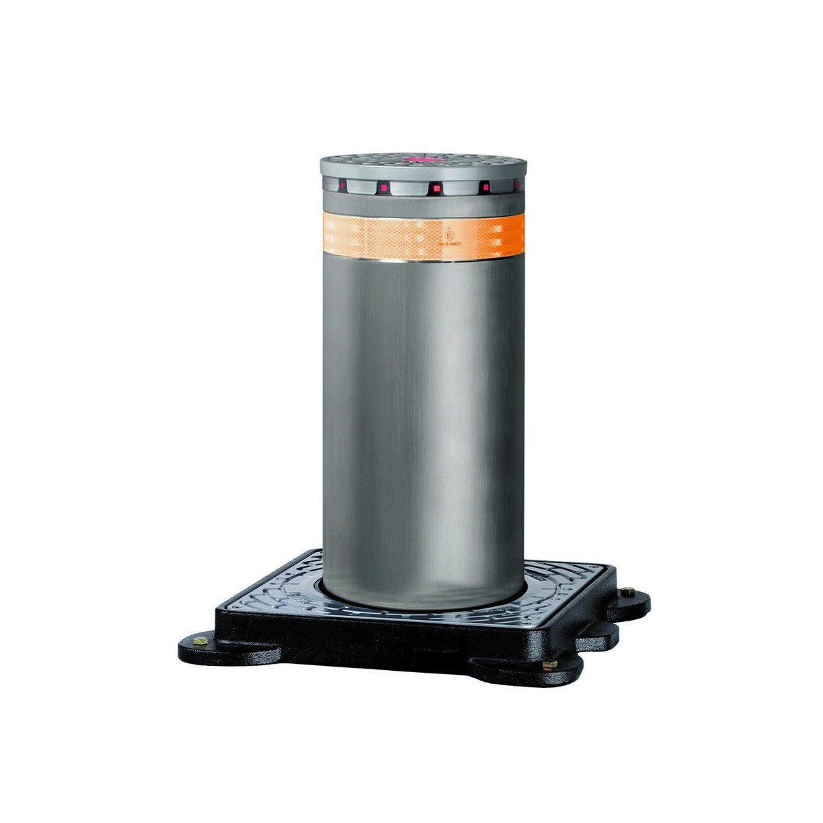 J275 ha v2 h800mm acier inox aisi 316l, led, avertisseur sonore, verrouillage. - FAAC 116037 