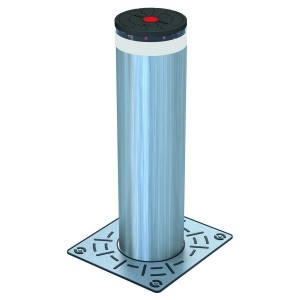Js80 f h1000mm acier inox aisi 316 avec led et cylindre. - FAAC 117851 