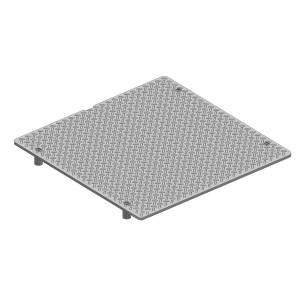Couvercle puit borne js - FAAC 117903 