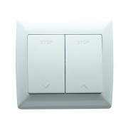 Inverseur fixe a encastrer avec bouton - FAAC 132911F 