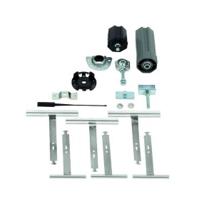 Kit accessoires volets roulants contient supports, adaptateurs et agrafes - FAAC 145679 
