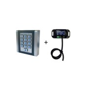 Clavier a code radio xkpw 868 mhz inox - a saillie ou sur colonnette, ip54 - FAAC 170RADIOKEYPAD 