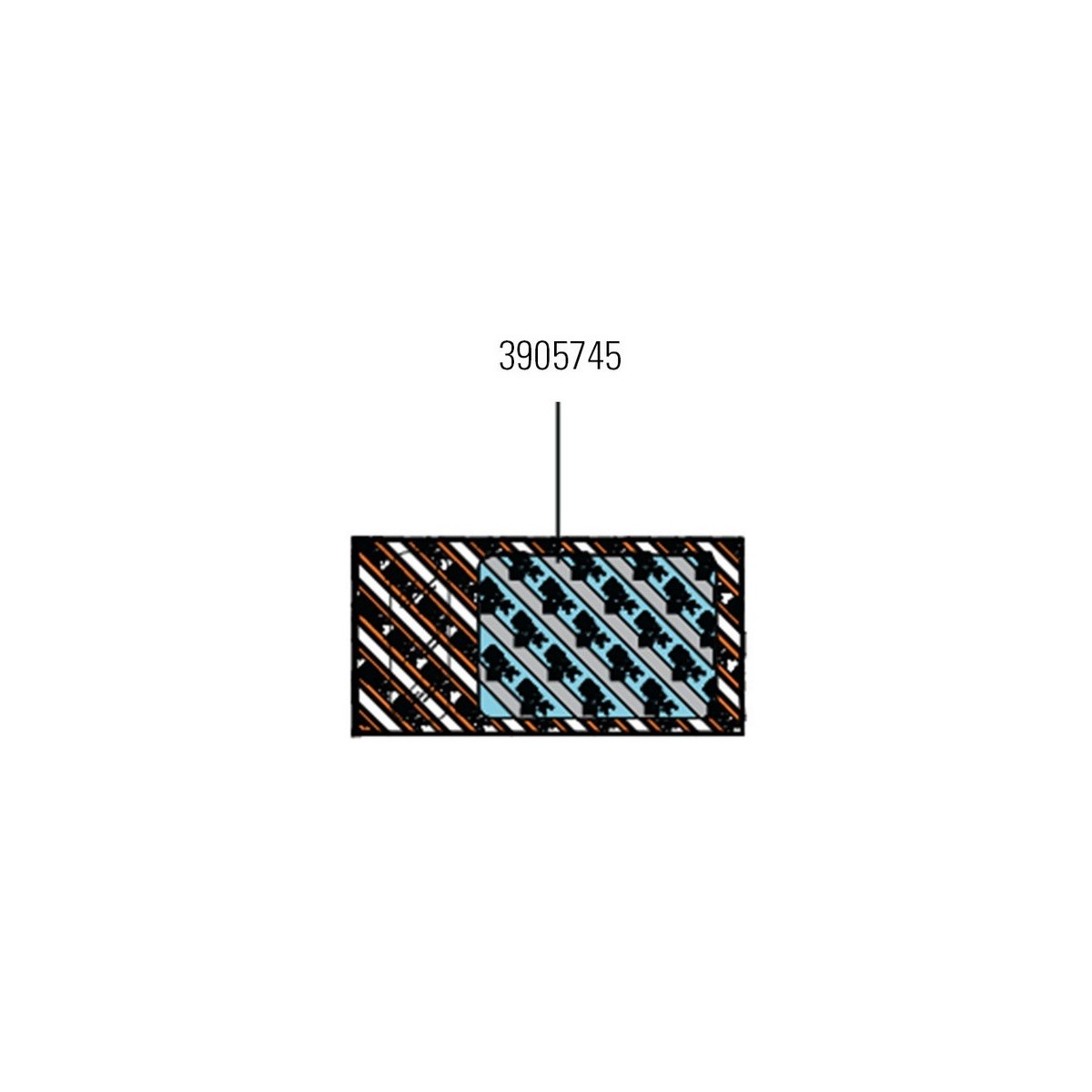 Skinpack 746/844 er cr - FAAC 3905745 