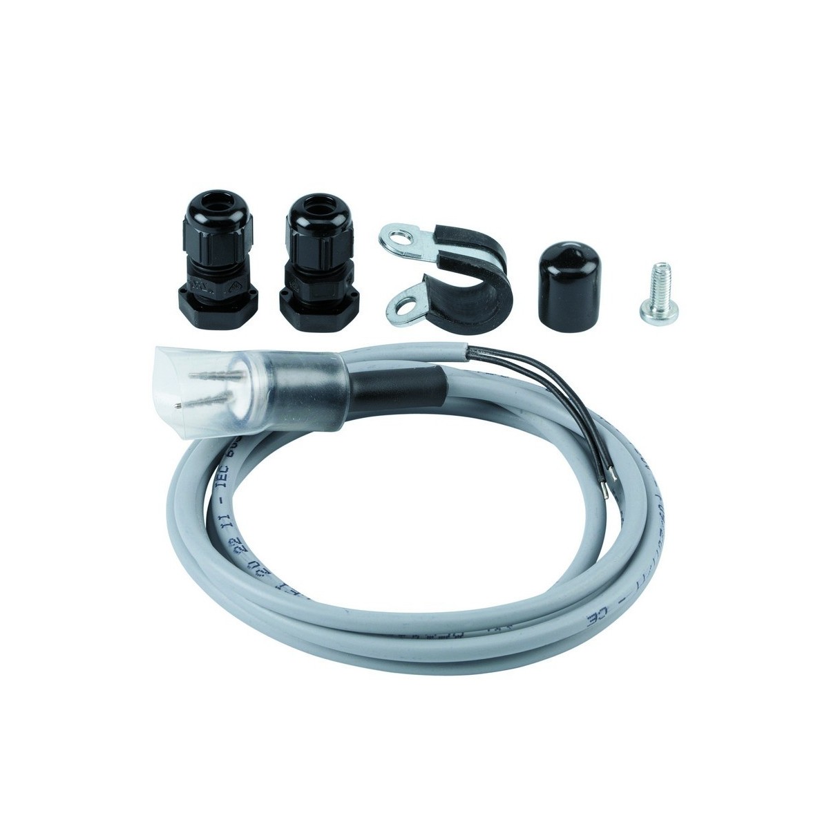 Kit branchement eclairage pour lisse ronde s / l - FAAC 390992 