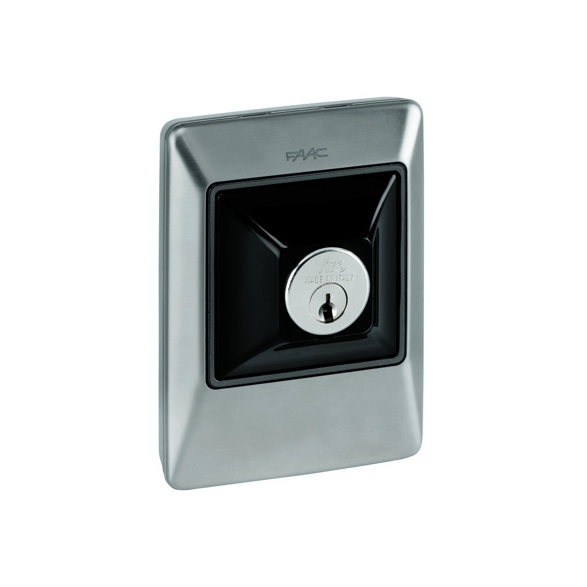 Contacteur a cle xk10 inox vendu sans cylindre a cle (ref. 71275101) - FAAC 401044 