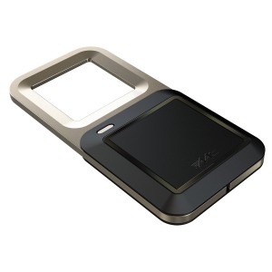 Tag avec porte-cle, support metal - FAAC 401306 