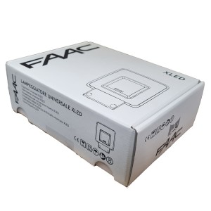 Xled - feux clignotant 230-115-24v avec antenne 433 / 868 mhz - FAAC 410029 