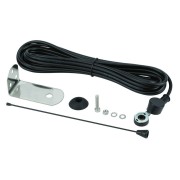 Antenne 433 et cable coaxial de 5m pour recepteur rp,xf,xr2/4 avec patte de fixa - FAAC 412003 