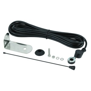 Antenne 433 et cable coaxial de 5m pour recepteur rp,xf,xr2/4 avec patte de fixa - FAAC 412003 