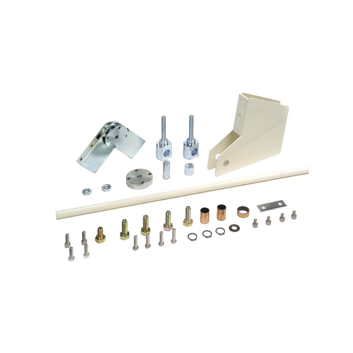 Kit d'articulation 615-620st - lisse rect.  4m - FAAC 428137 