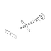 Groupe de transmission 615  + balancier 615 - FAAC 428324 