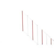 Kit herse 2m pour lisse modele s. et l. ronde ou rectangulaire - FAAC 428441 