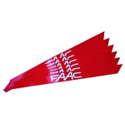 Adhesifs reflechissants pour lisses de barrieres (vendu par 6) - FAAC 490117 