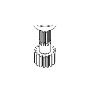 S700/s800 - arbre pignon - FAAC 63000056 