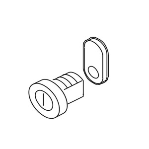 Serrure coffre b680h - FAAC 63000121 