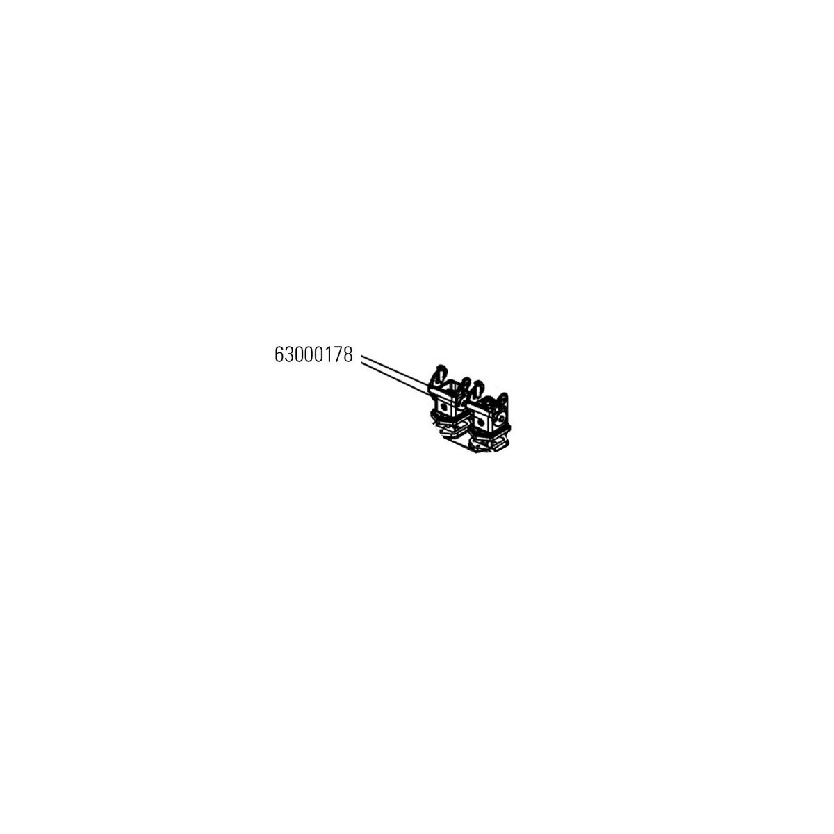Boite de derivation j275   unite hydraulique (v2013) - FAAC 63000178 