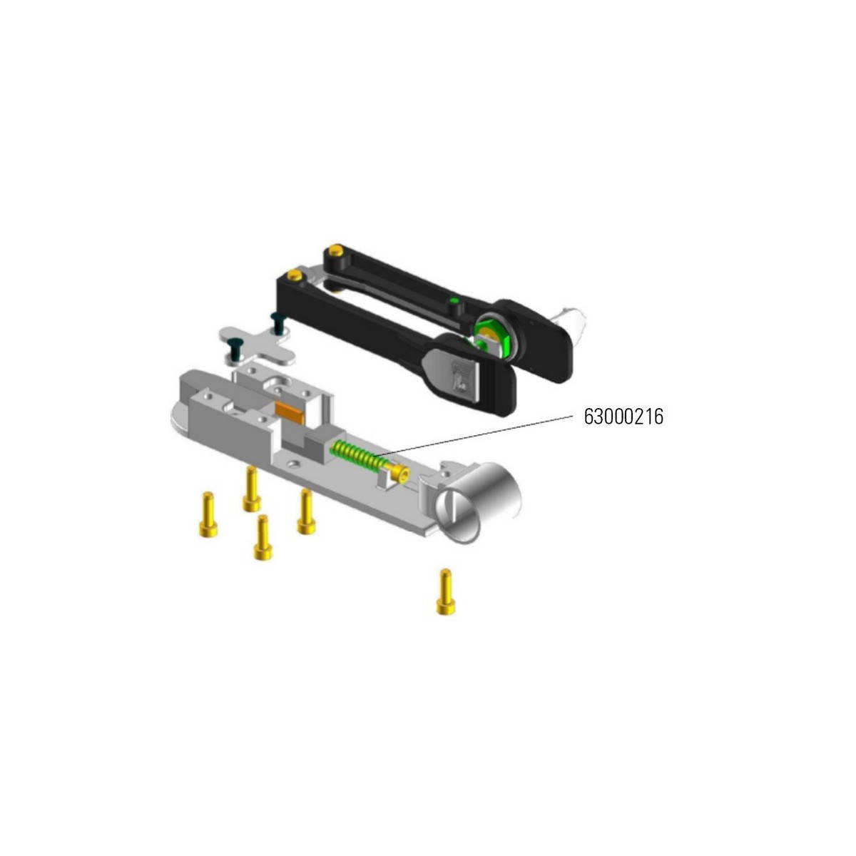 S700h/s800 - molette de deverrouillage - FAAC 63000216 