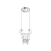 J200ha - cylindre avec bande reflechissante - FAAC 63000272 