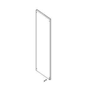 615 - porte de coffre barriere 615 gris ral9006 - FAAC 63000287 