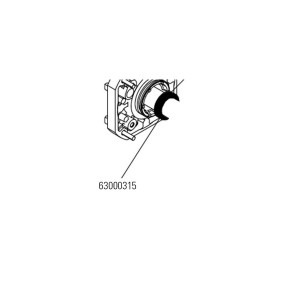 Joints de flasque avant pour moteurs hydrauliques 400 et s450h (10pc) - FAAC 63000315 