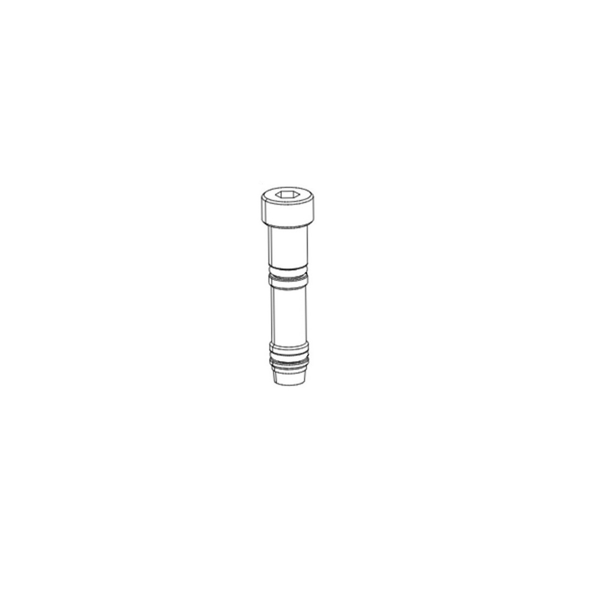 S450h - axe valve de deverrouillage pour operateur hydraulique s450h cbac - FAAC 63000826 