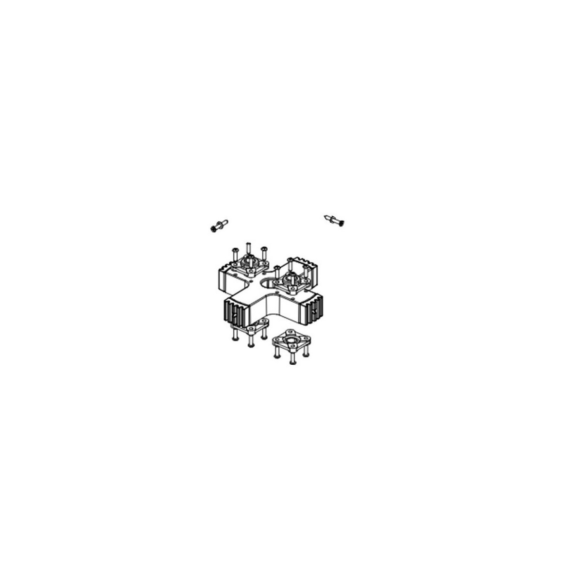 J275 ha - chariot guide - FAAC 63000896 