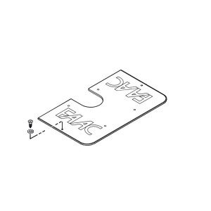 750 - couvercle pour caisson 490071 - FAAC 63001405 