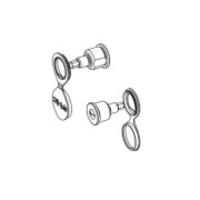 Serrure universelle double deblocage hydraulique pour operateurs s700h et s800 - FAAC 63002615 