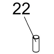 Condensateur 70mf 450v/cable 150mm m50 - FAAC 63003213 