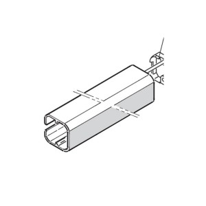 400l - carter de protection complet pour moteur de portail battant 400  - FAAC 63003329 