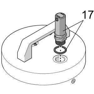 J355 ha m50 bouchon air - FAAC 63003388 