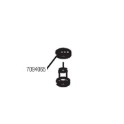 Rondelle de cuivre 7x4x1 fs allum.  (vendu par lot de 20 pieces) - FAAC 7094065 