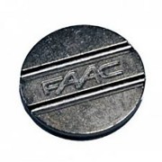 Jeton 28mm avec logo faac vendu par poche de 100 pieces - FAAC 713305 