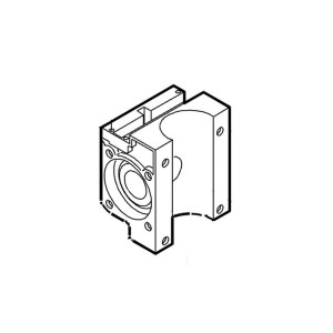760 -bloc de jonction pour operateurs hydrauliques 760 pour portails battants - FAAC 7160505 